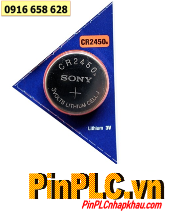 Sony CR2450, Pin đồng xu 3v lithium Sony CR2450 chính hãng /Xuất xứ Indonesia